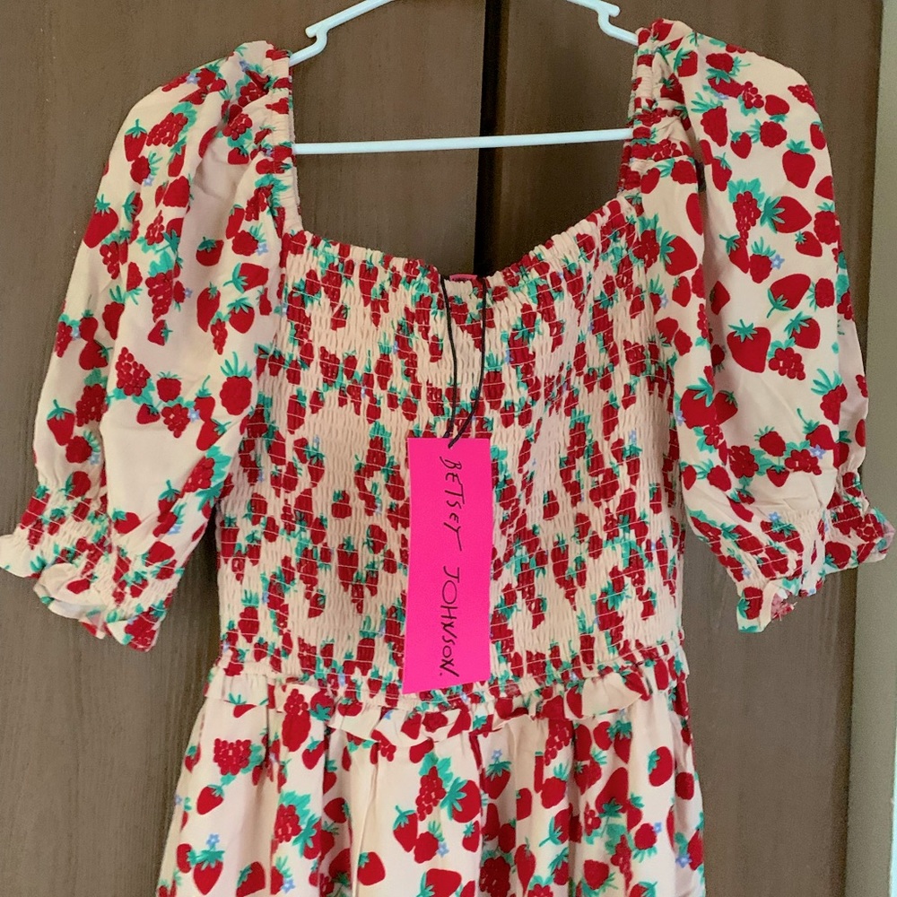 Betsey Johnson Strawberry Dress